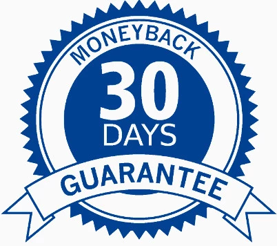 30 day Money Back Guarantee